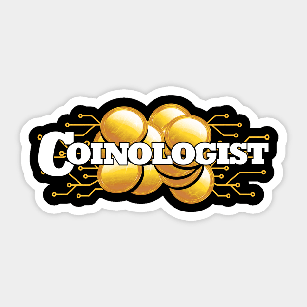 Numismatics Coinologist Coin Collecting Hobby Sticker by theperfectpresents